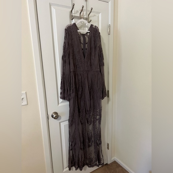 Wishlist Lace Maxi Romper, Size Large. NWOT. - Picture 3 of 5